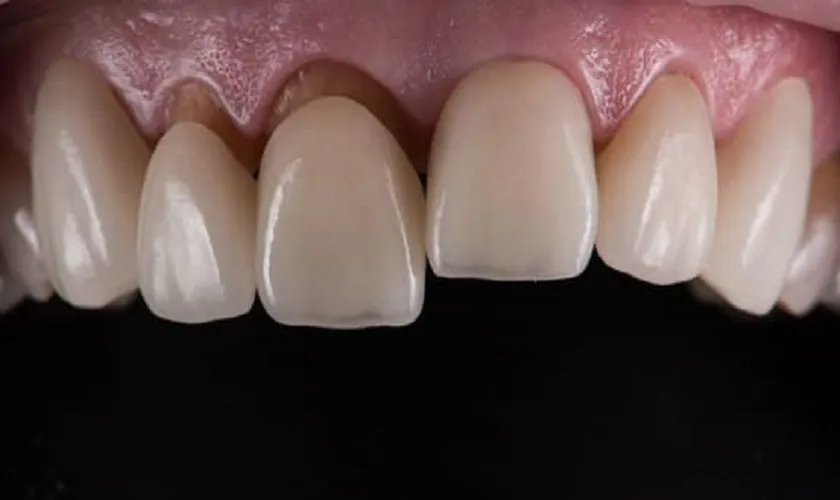 Chải răng quá mạnh hoặc dùng bàn chải lông cứng